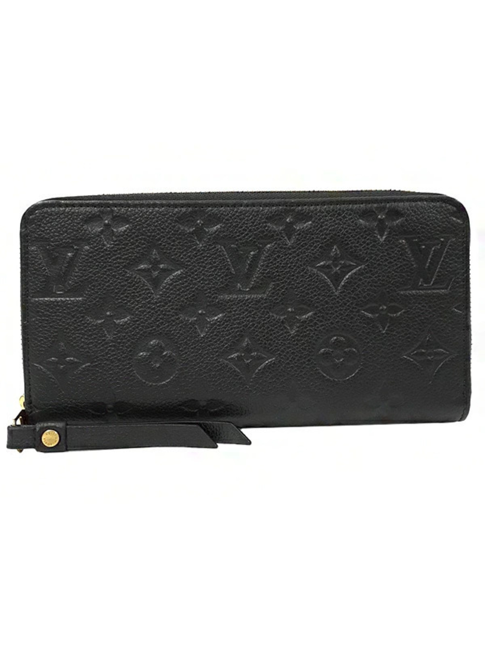 Louis Vuitton Monogram Empreinte Zippy Wallet Round Zipper Long
